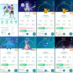 471 Pokémons - Level 40