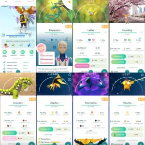 1036 Pokémons - Level 70