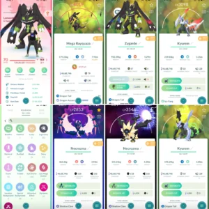 901 Pokémons - Level 70
