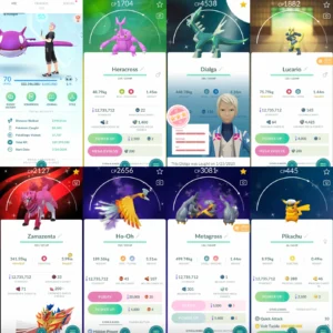 1292 Pokémons - Level 70