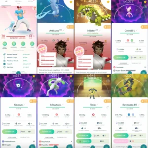 1536 Pokémons - Level 70