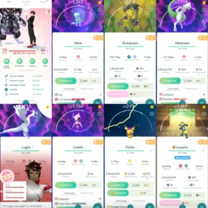 4331 Pokémons - Level 70