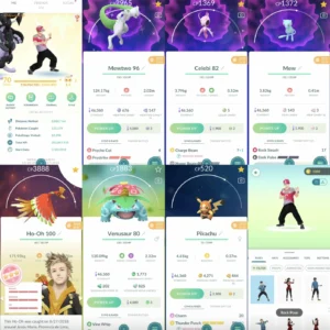 1507 Pokémons - Level 70